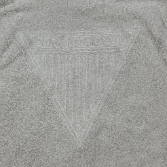 AIR JORDAN Essential Beige Soft Fleece Essential Winter Hoodie Jacket Size Small - Picture 13 of 16